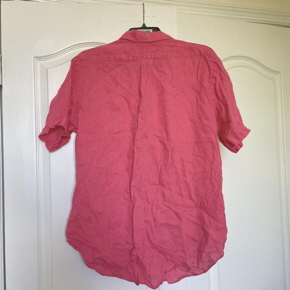 Ralph Lauren 100% Linen Short Sleeve Button Down - Picture 3 of 3